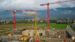 Rohbau startet – Arclap Baustellenkamera